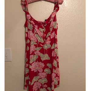 🌺Red Off The Shoulder Dress 1X